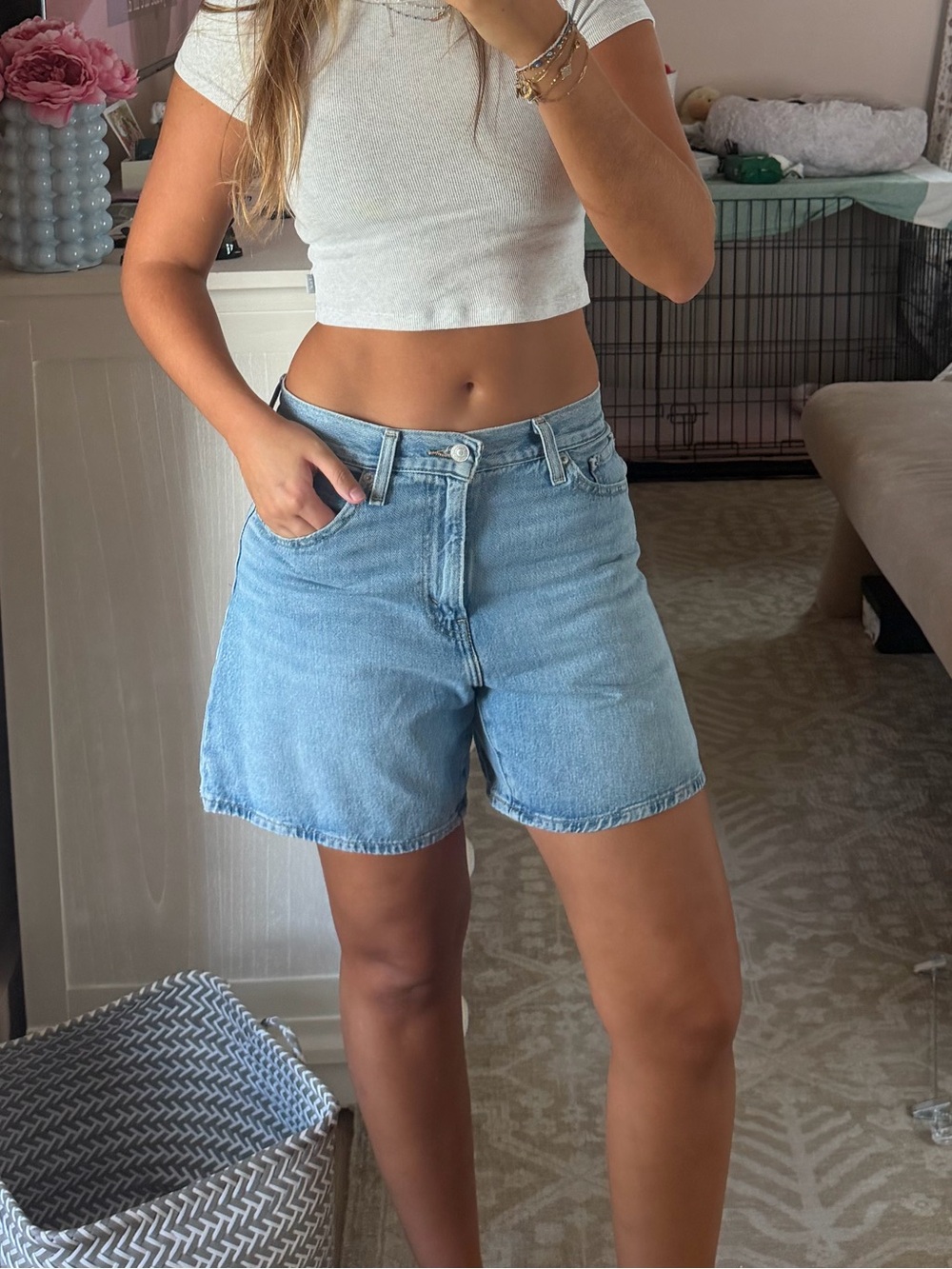 Levi’s high baggy shorts - Picture 4 of 10
